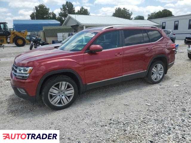 Volkswagen Atlas 3.0 benzyna 2019r. (PRAIRIE GROVE)