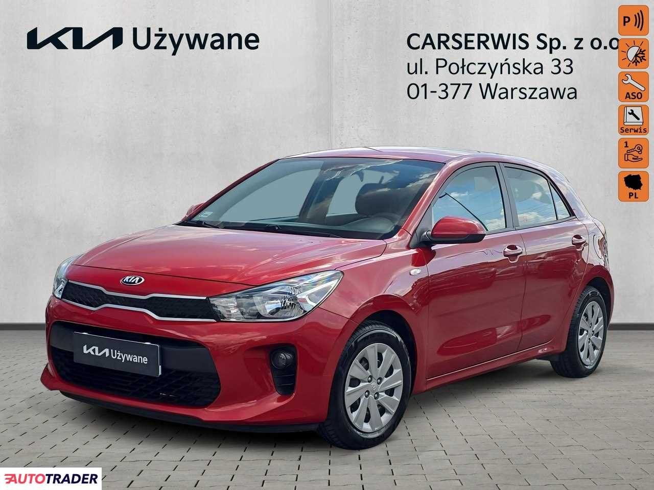 Kia Rio 2019 1.2 83 KM