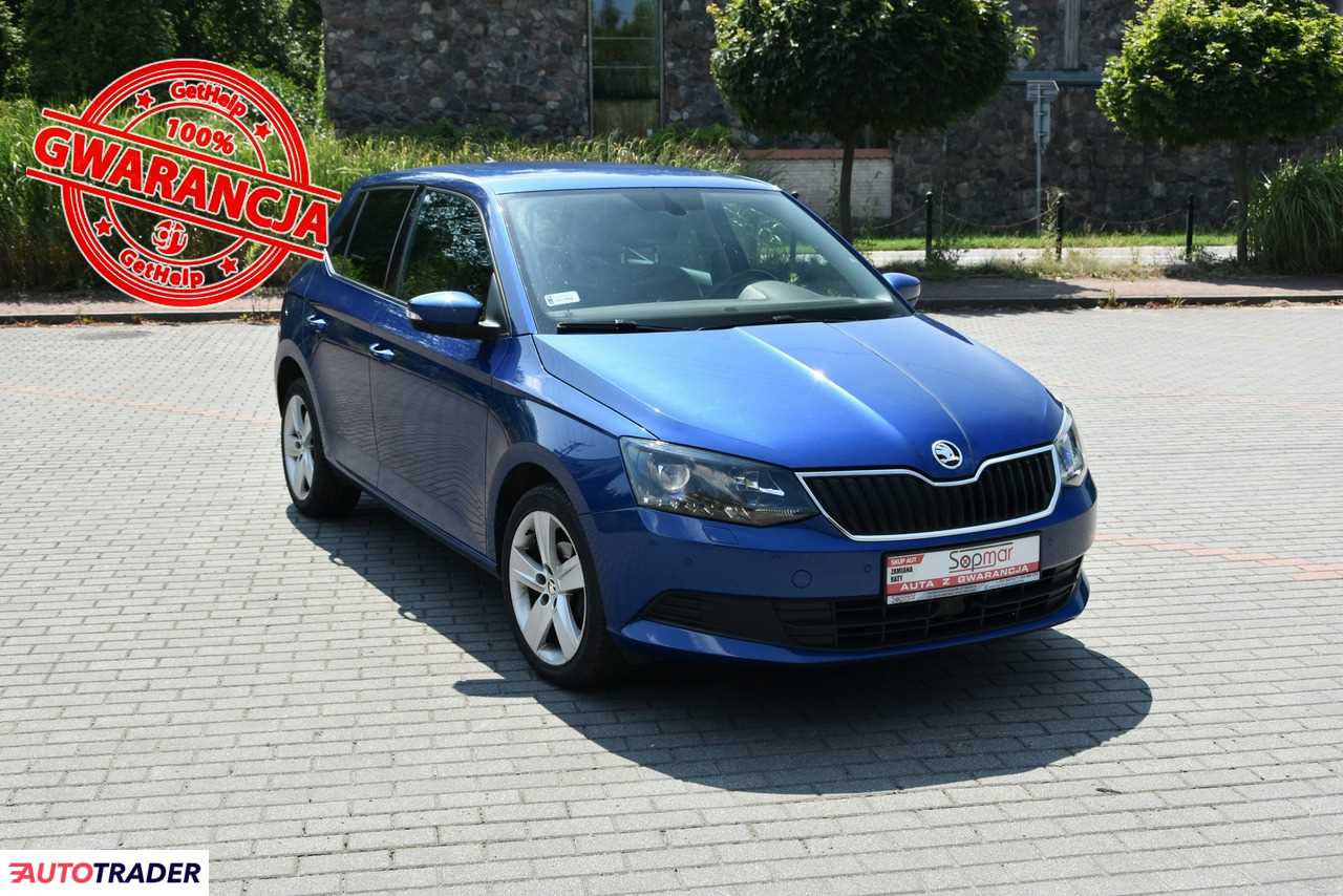 Skoda Fabia 2017 1.0 60 KM