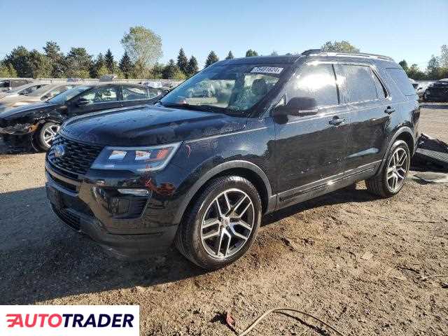 Ford Explorer 3.0 benzyna 2018r. (ELGIN)