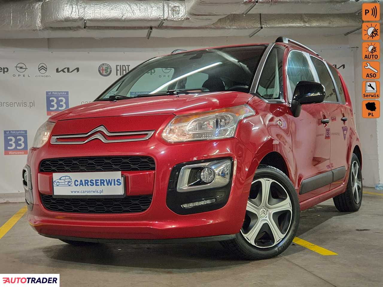 Citroen C3 Picasso 2017 1.2 110 KM