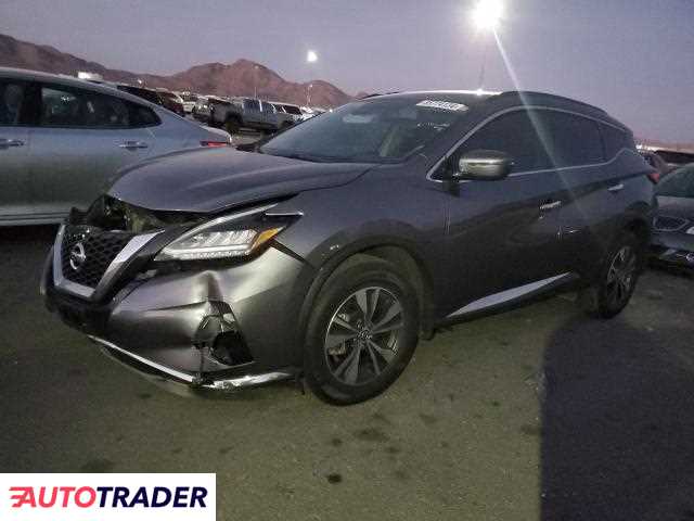 Nissan Murano 3.0 benzyna 2022r. (NORTH LAS VEGAS)