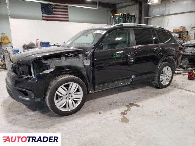 Volkswagen Atlas 3.0 benzyna 2019r. (GREENWOOD)