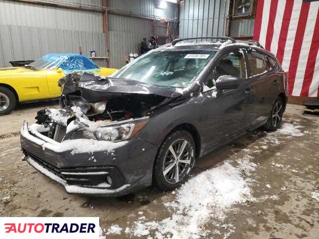 Subaru Impreza 2.0 benzyna 2020r. (WEST MIFFLIN)