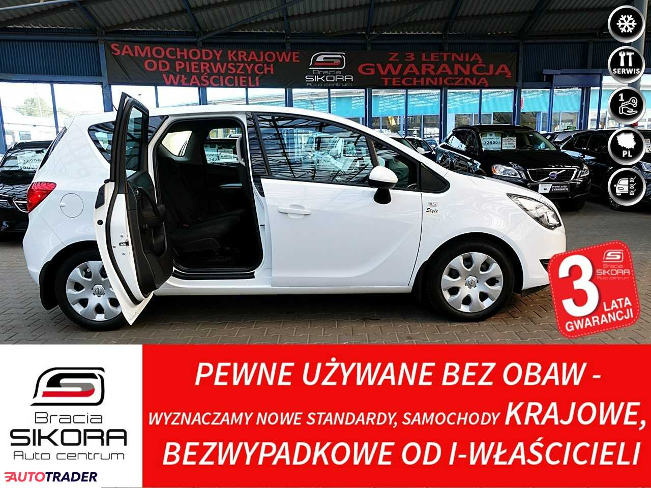 Opel Meriva 2017 1.4 100 KM