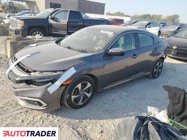 Honda Civic 2.0 benzyna 2019r. (KANSAS CITY)