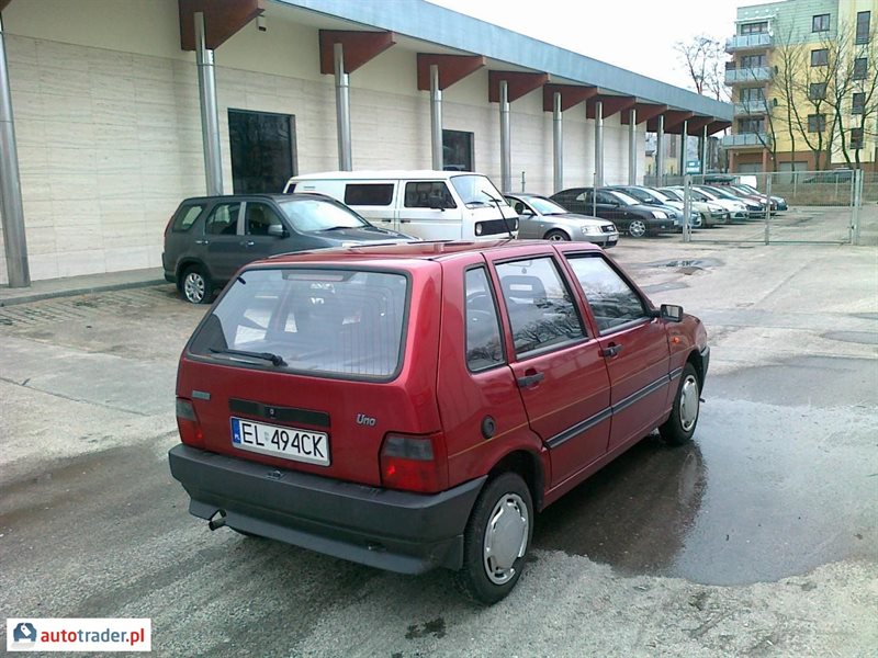 Fiat Uno 0.9 benzyna + LPG 41 KM 2001r. (Łódź) Autotrader.pl
