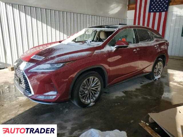 Lexus RX 3.0 benzyna 2020r. (GLASSBORO)