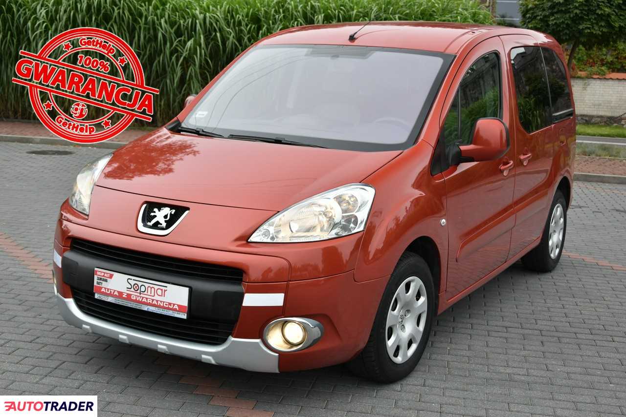 Peugeot Partner 2009 1.6 90 KM Peugeot Partner 2009 1.6 90 KM