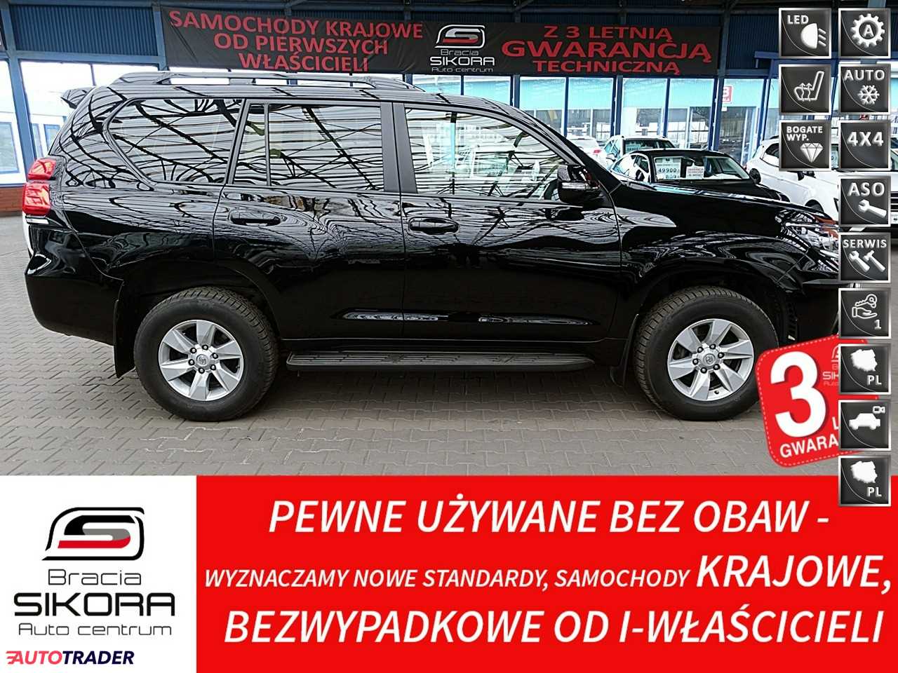 Toyota Land Cruiser 2018 2.8 177 KM