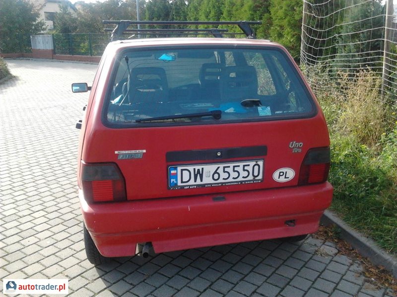 Fiat Uno 1.0 benzyna 45 KM 1998r. (Wrocław) Autotrader.pl