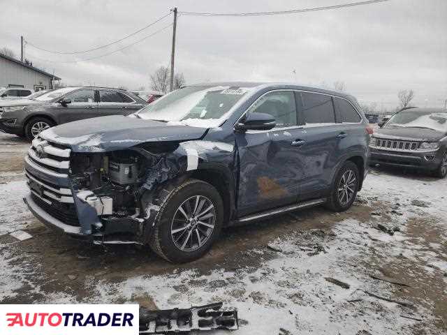 Toyota Highlander 3.0 benzyna 2019r. (PEKIN)