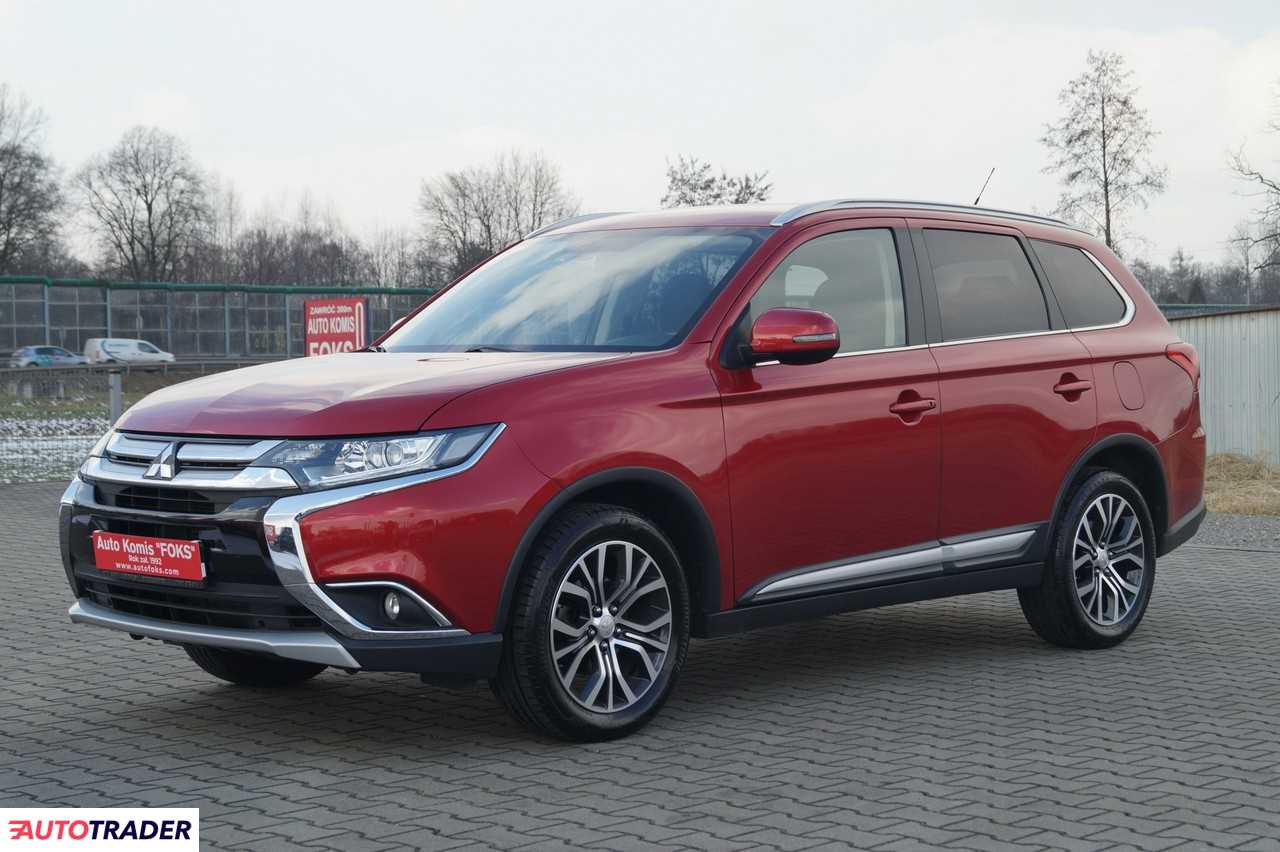 Mitsubishi Outlander 2.0 benzyna 150 KM 2016r. (Goczałkowice-Zdrój)