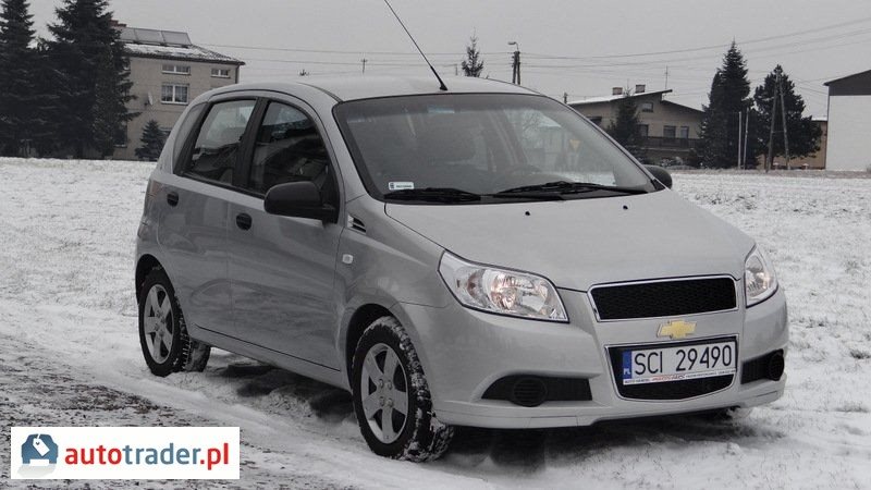 Chevrolet Aveo 2010 1.2 80 KM Chevrolet Aveo 2010 1.2 80 KM