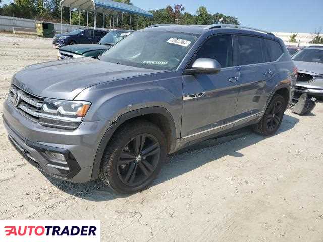 Volkswagen Atlas 3.0 benzyna 2019r. (SPARTANBURG)