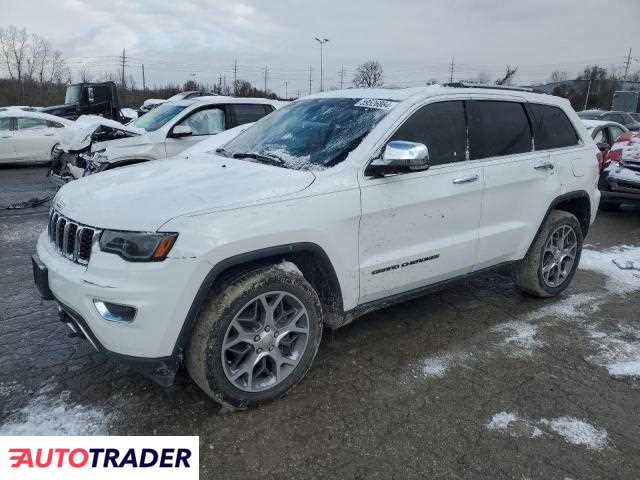 Jeep Grand Cherokee 3.0 benzyna 2020r. (BRIDGETON)