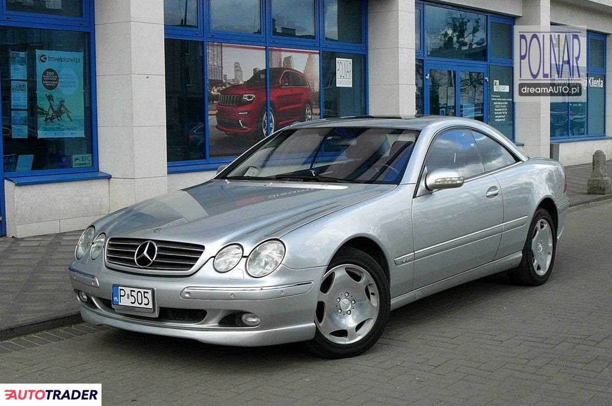 Mercedes CL 2000 5.8 367 KM
