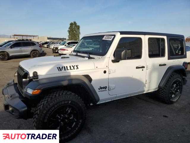 Jeep Wrangler 3.0 benzyna 2022r. (NORTH LAS VEGAS)