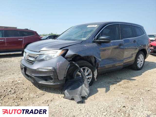 Honda Pilot 3.0 benzyna 2019r. (KANSAS CITY)