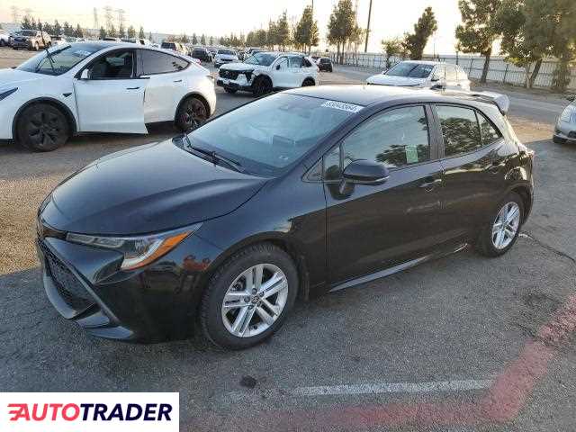 Toyota Corolla 2.0 benzyna 2019r. (RANCHO CUCAMONGA)