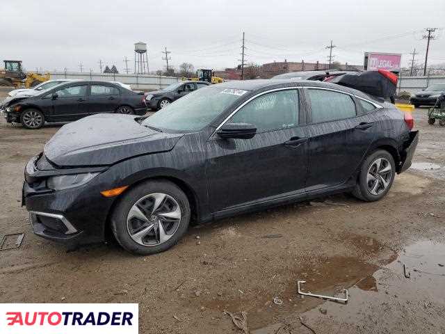 Honda Civic 2.0 benzyna 2019r. (CHICAGO HEIGHTS)