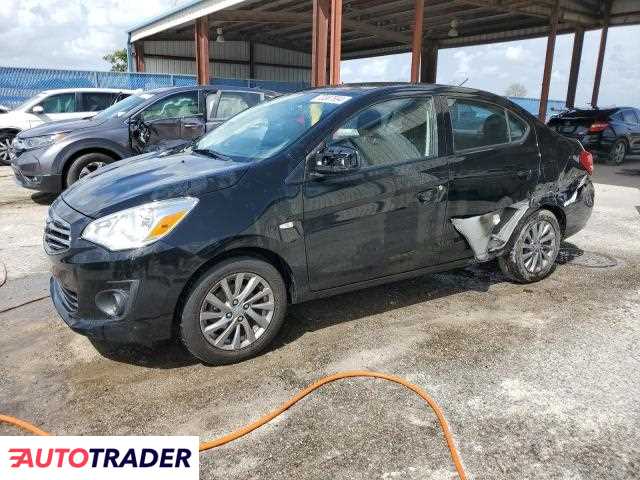 Mitsubishi Mirage 1.0 benzyna 2018r. (RIVERVIEW)