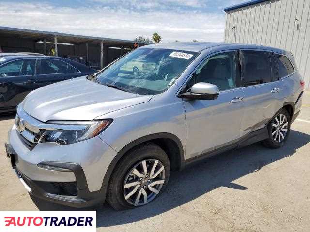 Honda Pilot 3.0 benzyna 2022r. (FRESNO)