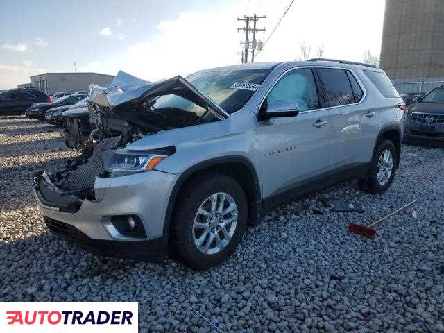 Chevrolet Traverse 3.0 benzyna 2020r. (WAYLAND)