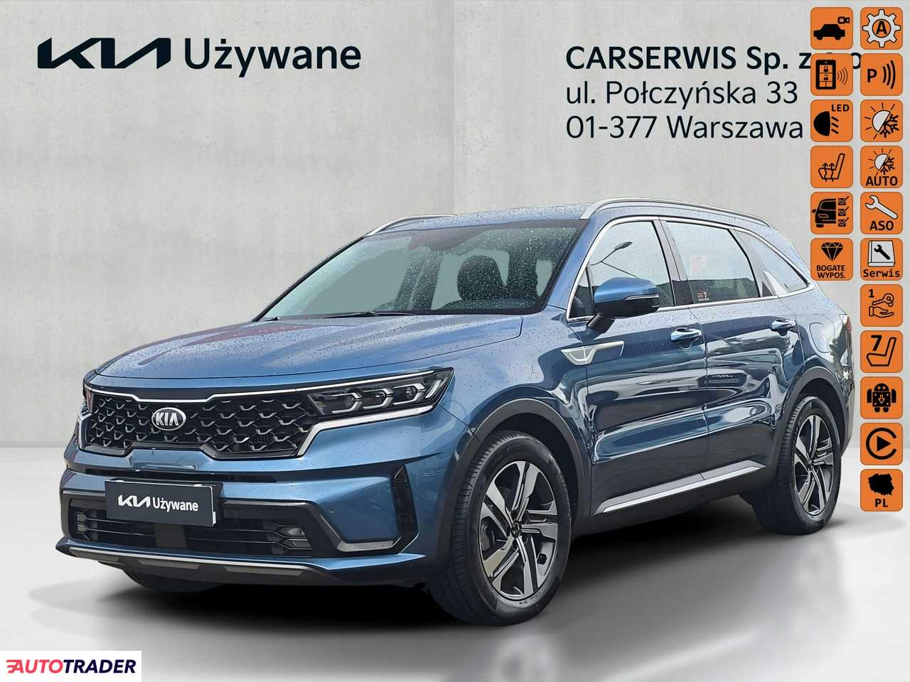 Kia Sorento 2021 1.6 230 KM