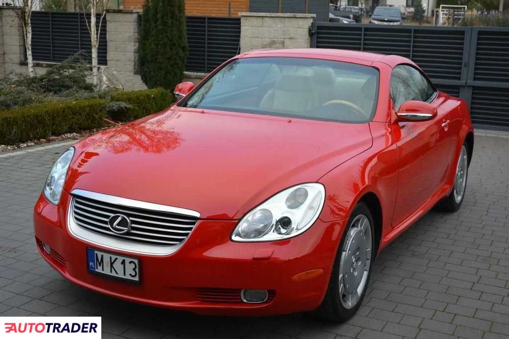 Lexus SC 2002 4.3 285 KM