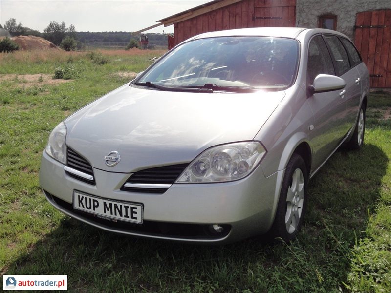 Nissan Primera 2003 1.8 116 KM Nissan Primera 2003 1.8 116 KM