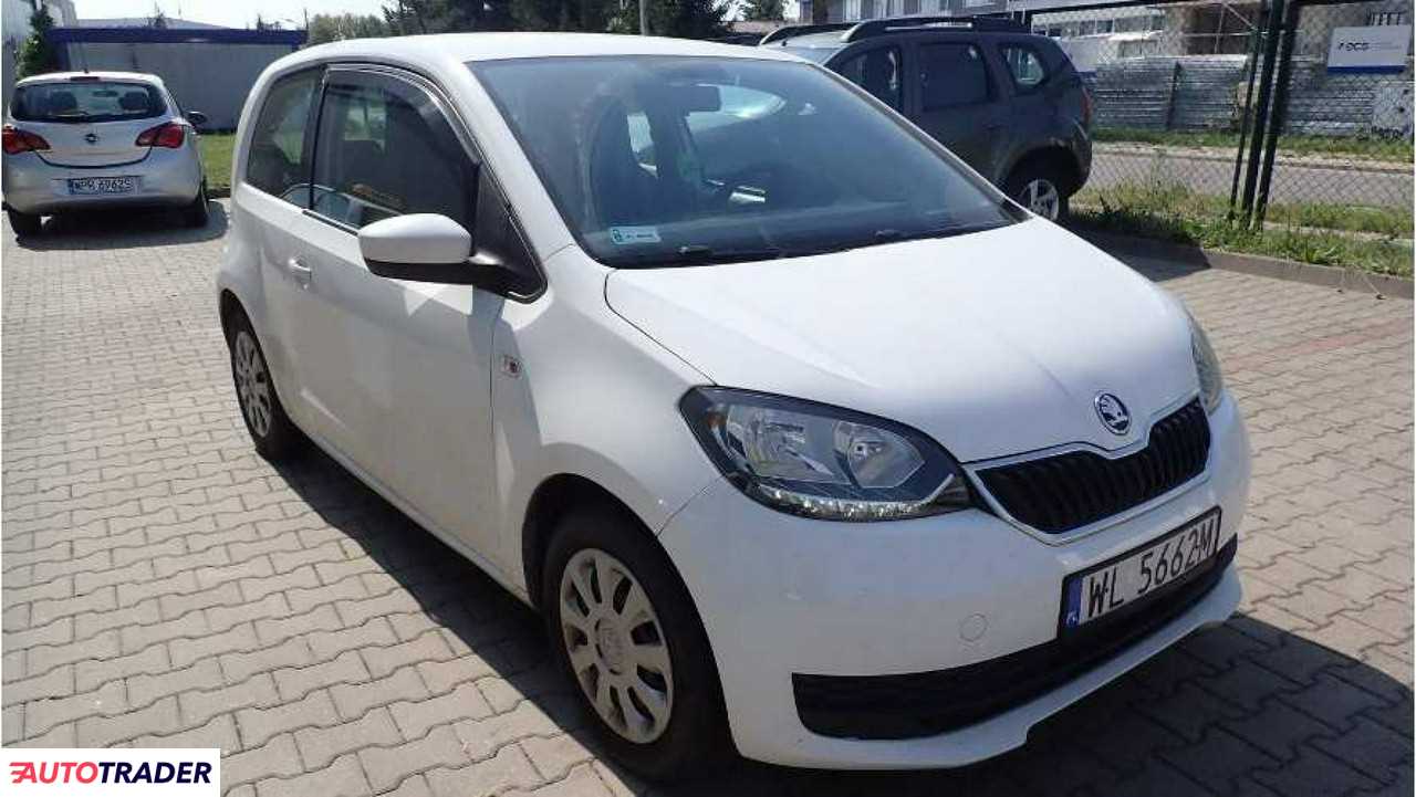 Skoda Citigo 1.0 benzyna 60 KM 2019r. (Komorniki)