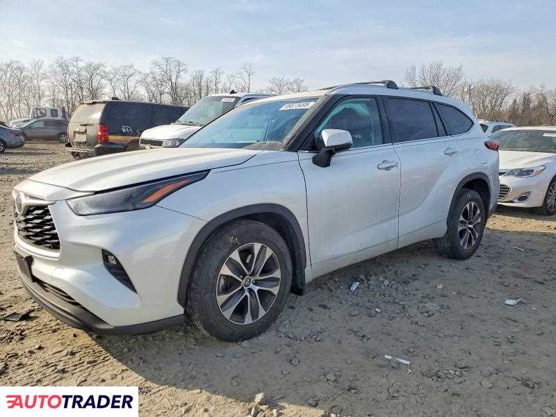 Toyota Highlander 2022 3