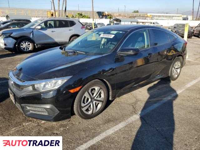 Honda Civic 2.0 benzyna 2018r. (VAN NUYS)