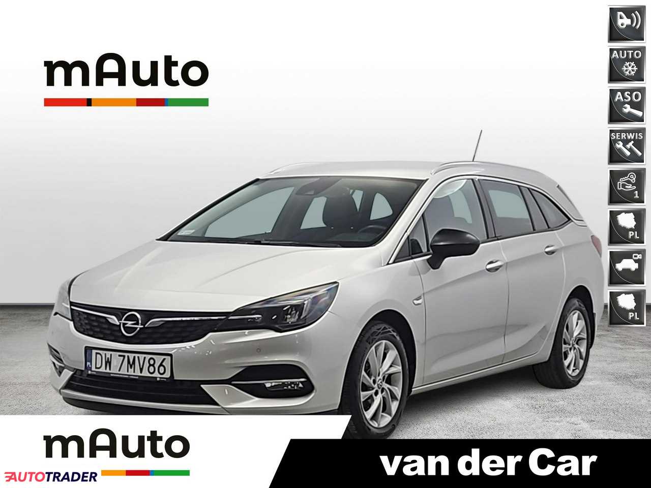 Opel Astra 2021 1.5 122 KM