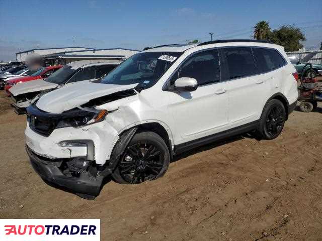 Honda Pilot 3.0 benzyna 2022r. (SAN DIEGO)