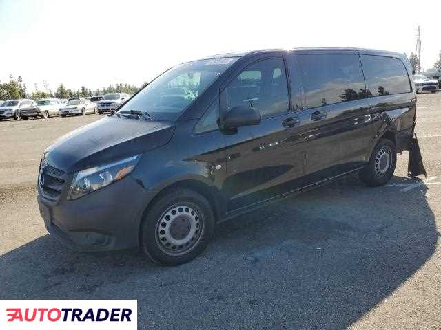 Mercedes METRIS 2.0 benzyna 2019r. (RANCHO CUCAMONGA)