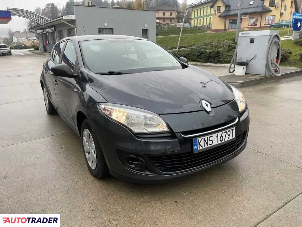 Renault Megane 1.6 benzyna 100 KM 2012r. (nowy)