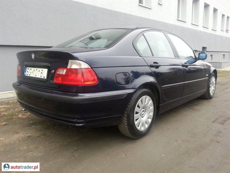 BMW 320 2.0 136 KM 2001r. (Gliwice) Autotrader.pl