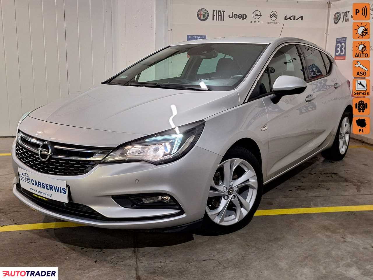 Opel Astra 2018 1.4 150 KM