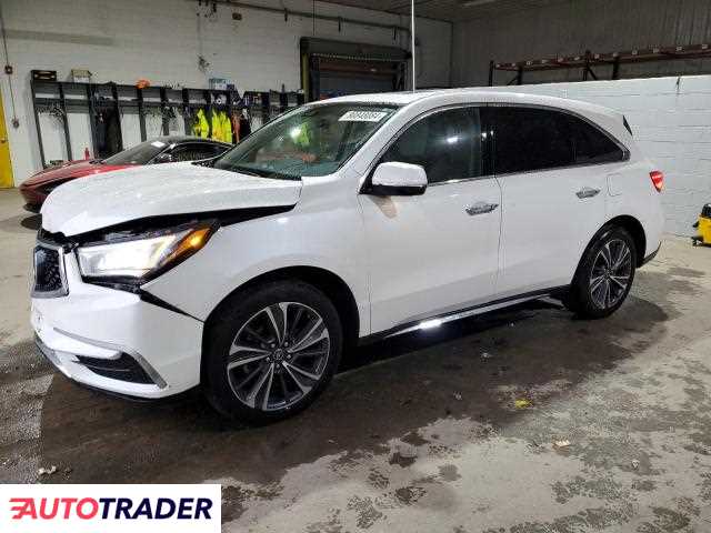 Acura MDX 3.0 benzyna 2019r. (CANDIA)