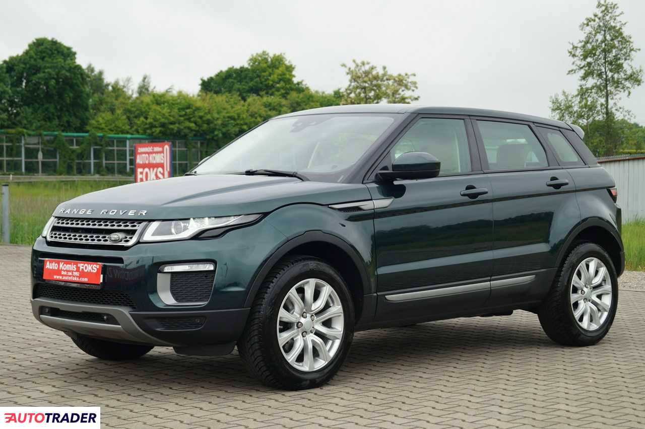 Land Rover Range Rover Evoque 2016 2.0 180 KM Land Rover Range Rover Evoque 2016 2.0 180 KM