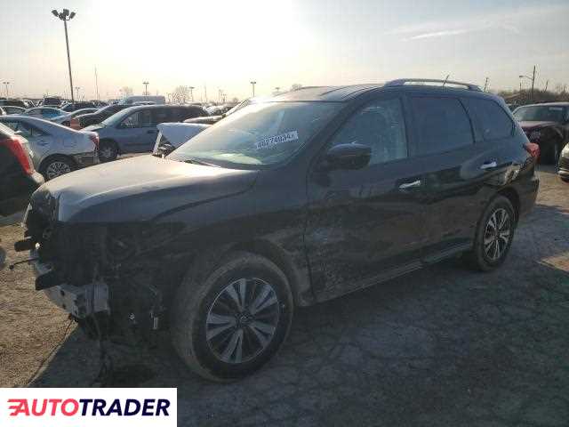 Nissan Pathfinder 3.0 benzyna 2018r. (INDIANAPOLIS)