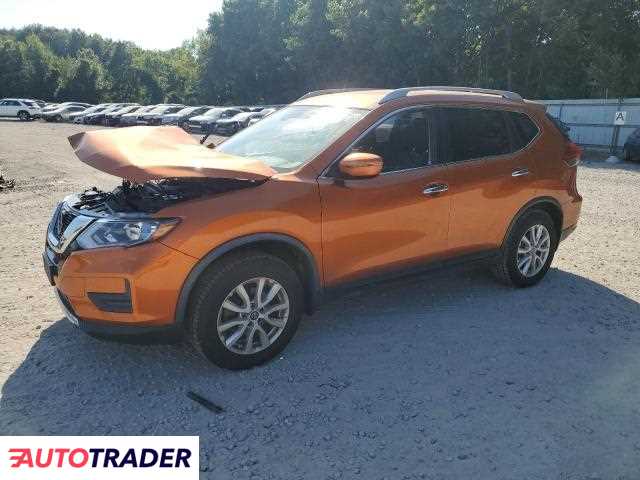 Nissan Rogue 2.0 benzyna 2019r. (NORTH BILLERICA)