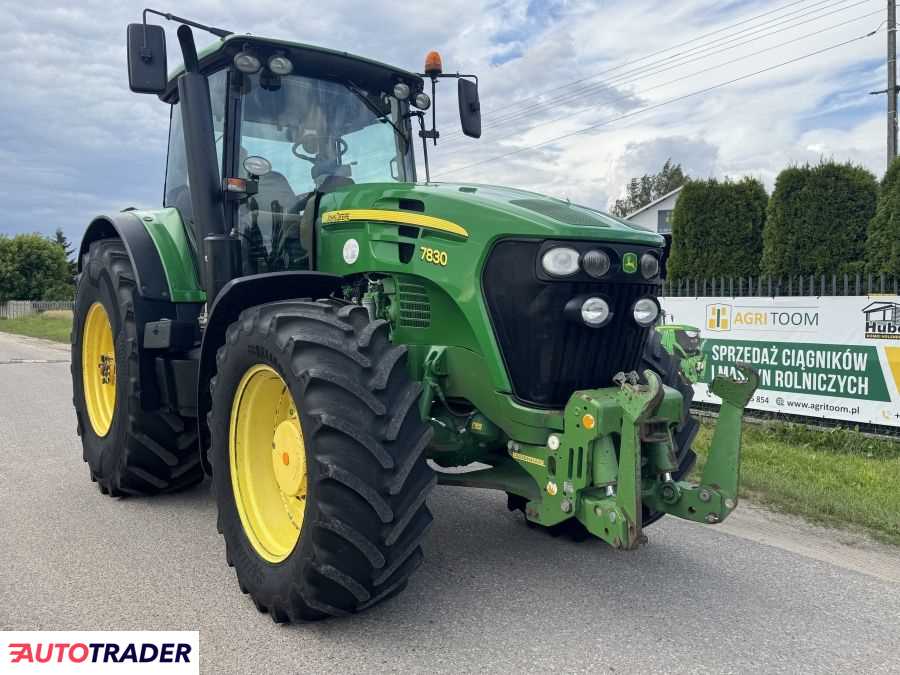 John Deere 7830 230KM 2008r 2008r.