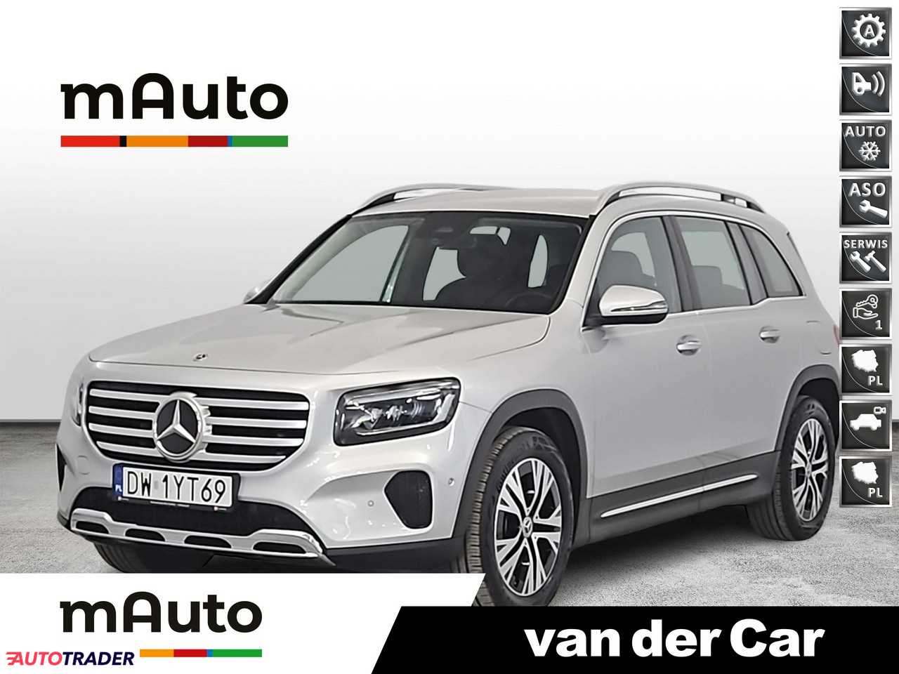 Mercedes GL 2023 2.0 150 KM Mercedes GL 2023 2.0 150 KM