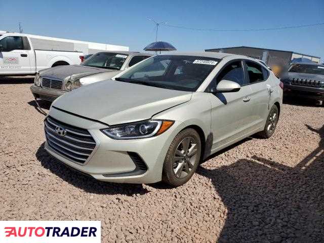 Hyundai Elantra 2.0 benzyna 2018r. (PHOENIX)