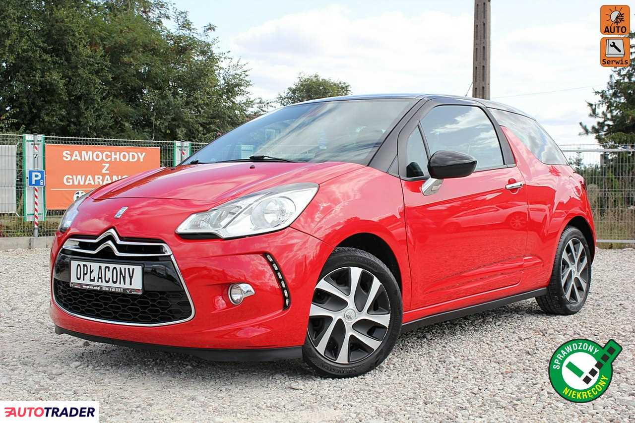 Citroen DS3 2011 1.6 92 KM Citroen DS3 2011 1.6 92 KM