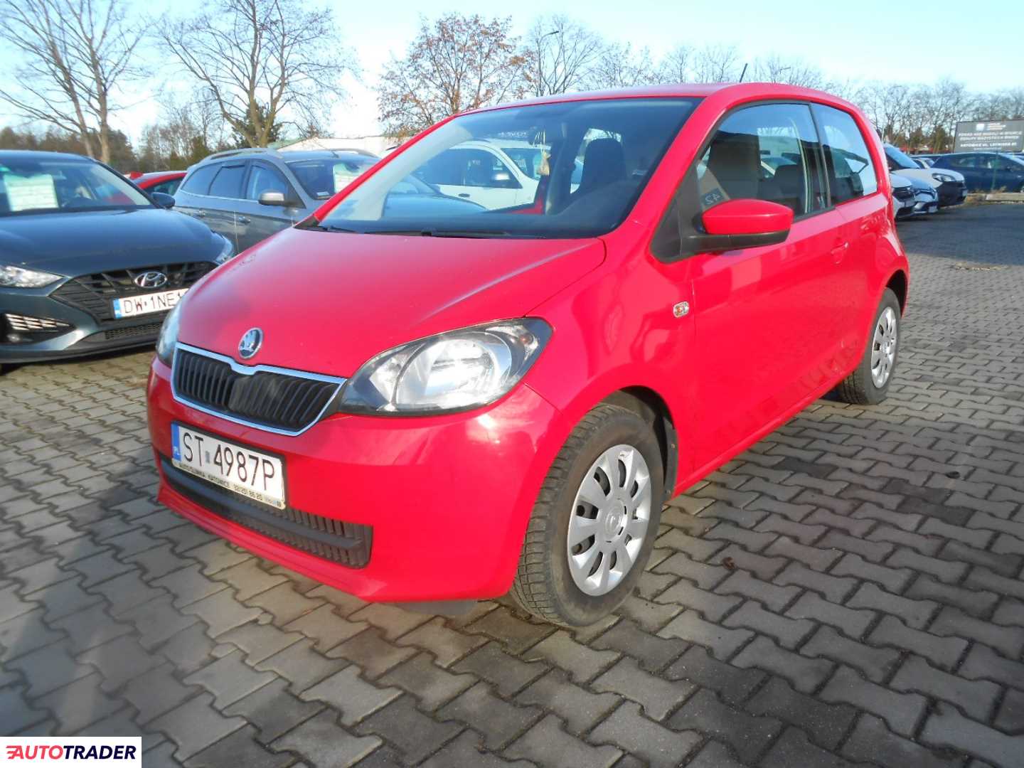 Skoda Citigo 1.0 benzyna 60 KM 2016r. (Tychy)