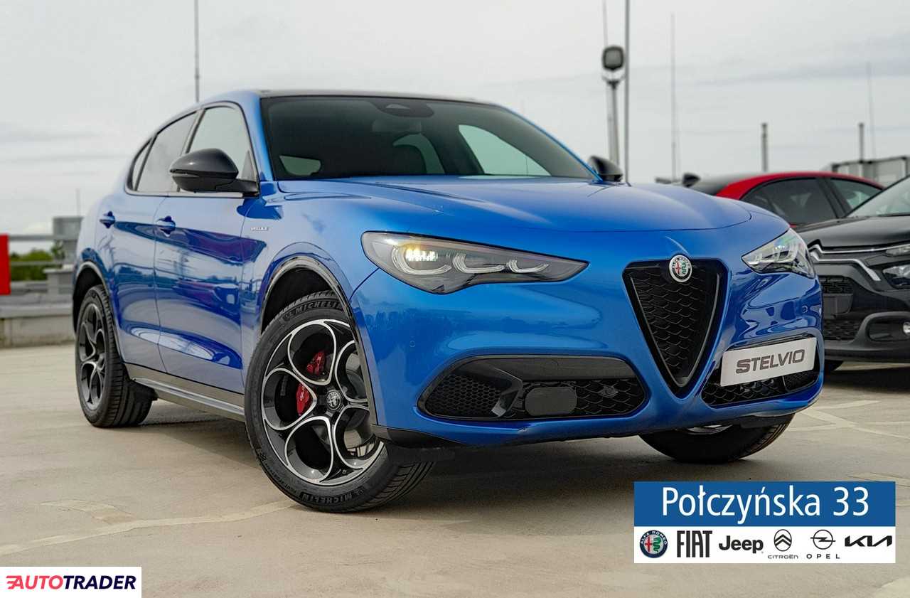 Alfa Romeo Stelvio 2.0 benzyna 280 KM 2024r. (Warszawa)